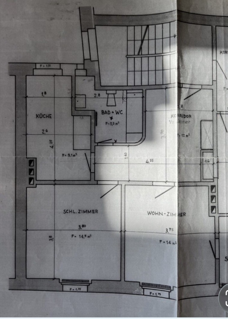 Appartement de 2 ½ pièces