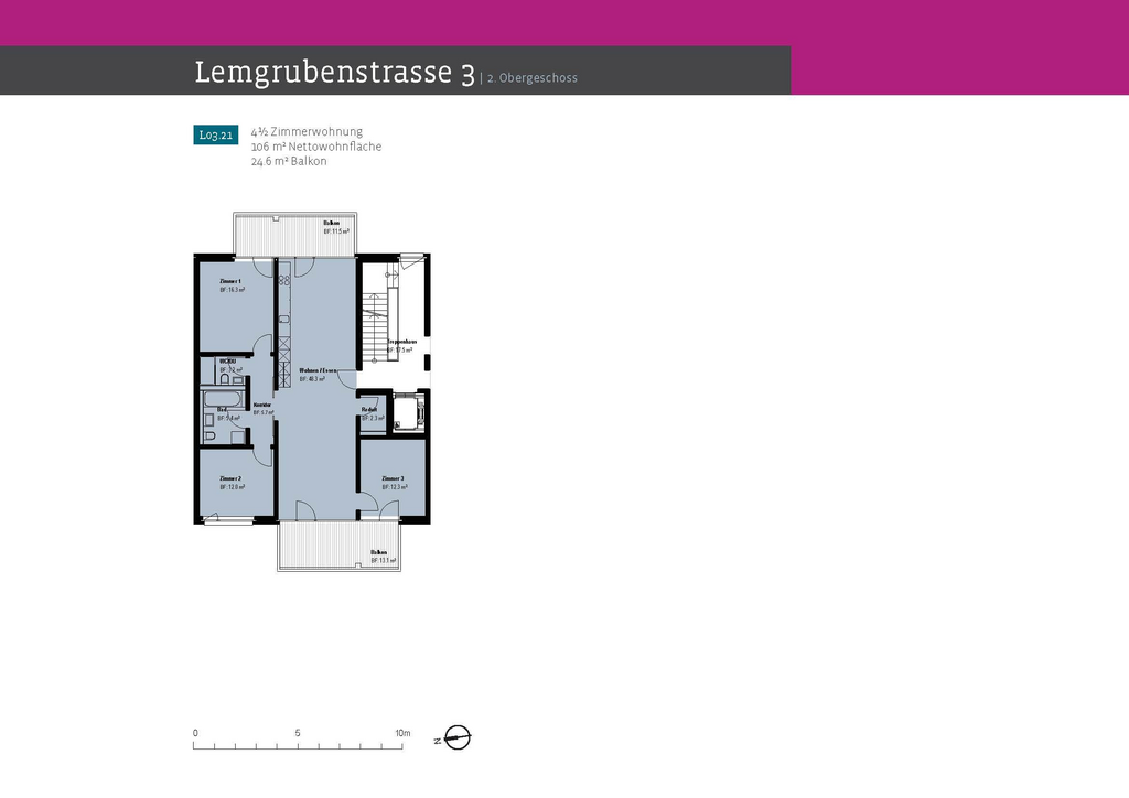 Appartement de 4 ½ pièces