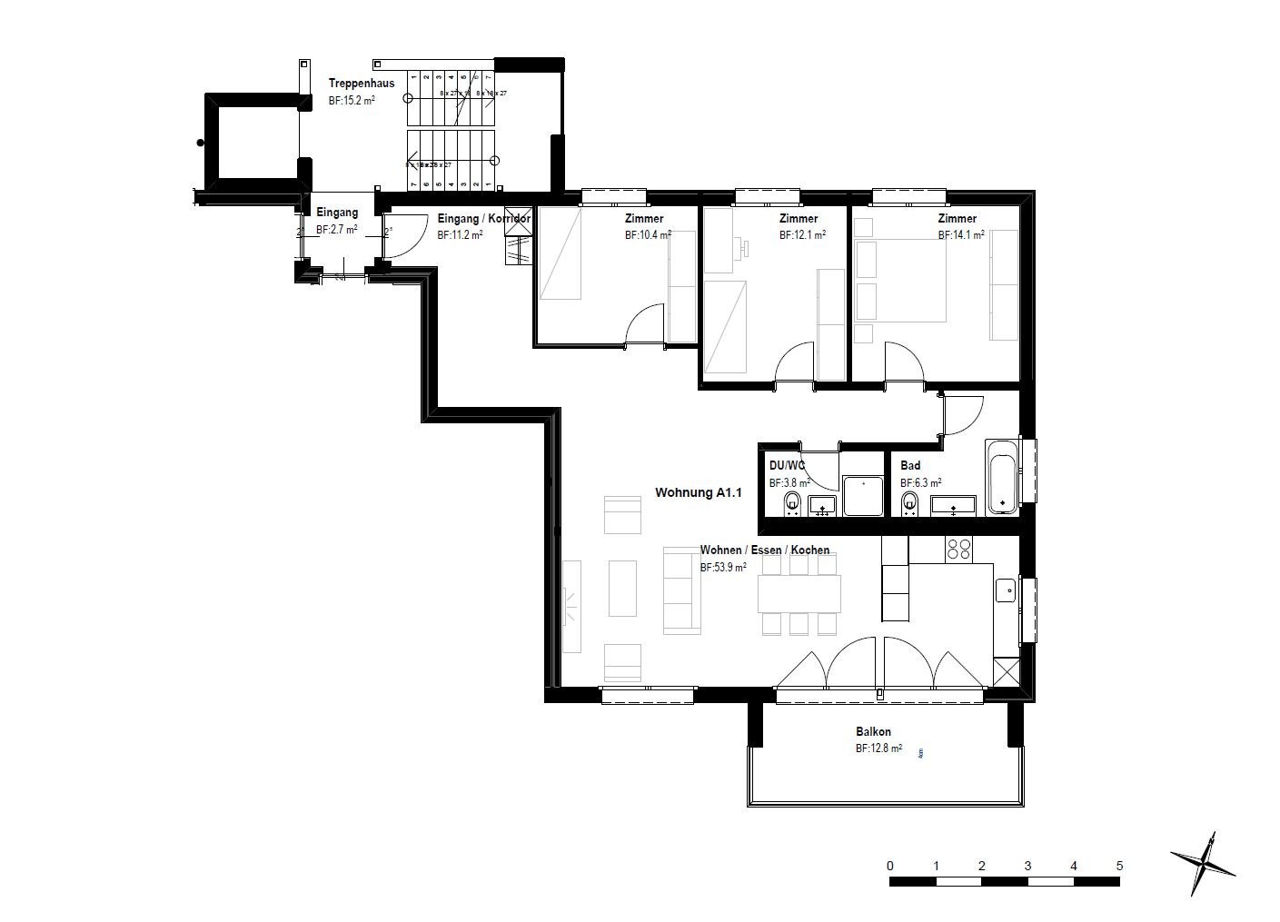 Appartement de 4 ½ pièces, photo 10 sur 10