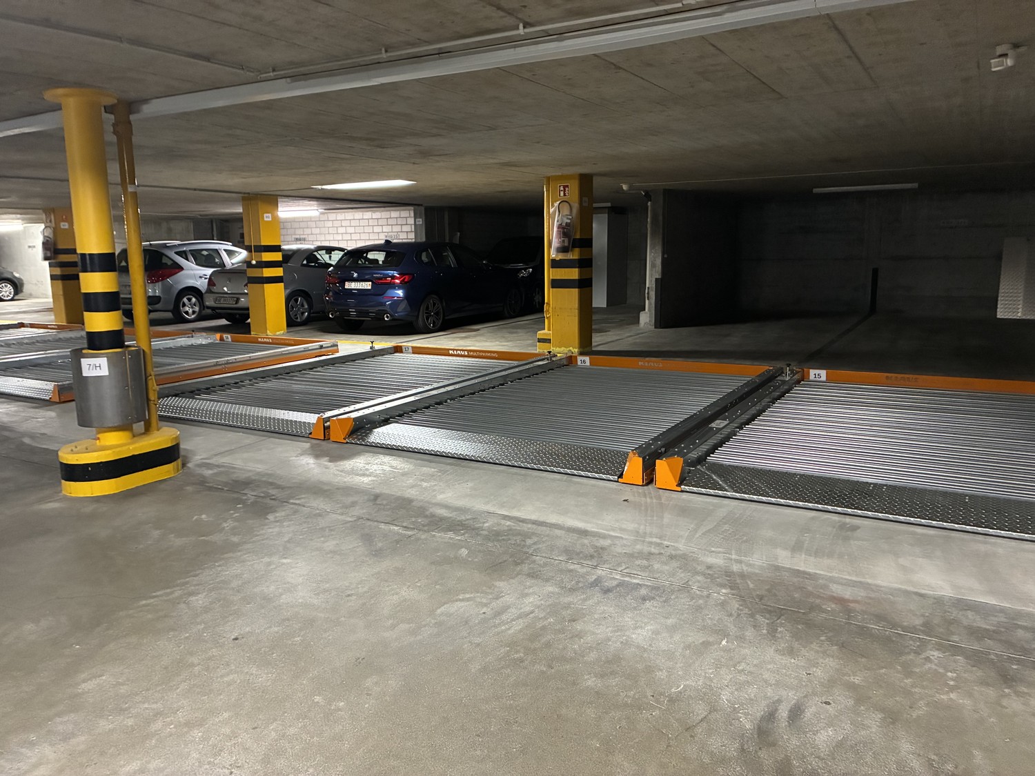 Place de parking de 10m²