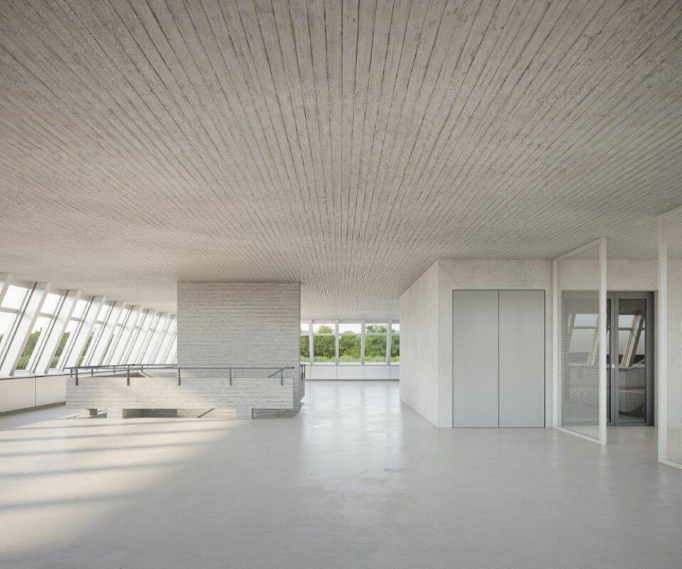 2400m² de bureaux
