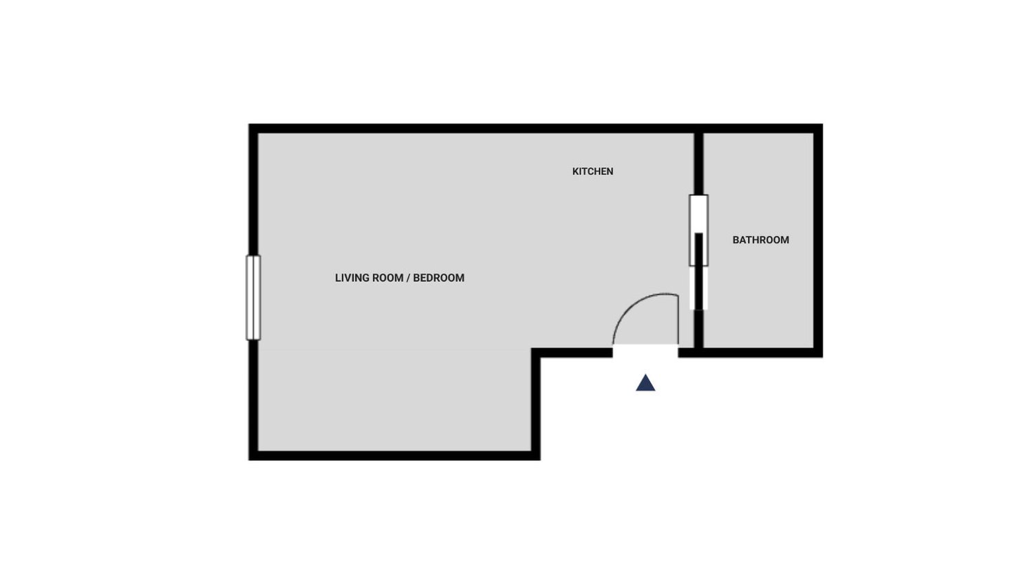 1 ½ pièces appartement meublé, photo 8 sur 9