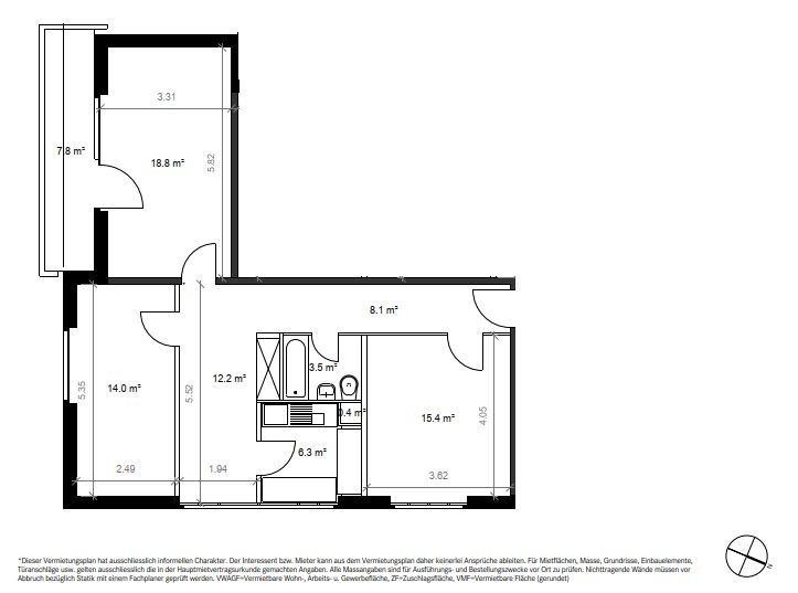 Appartement de 3 ½ pièces, photo 9 sur 9