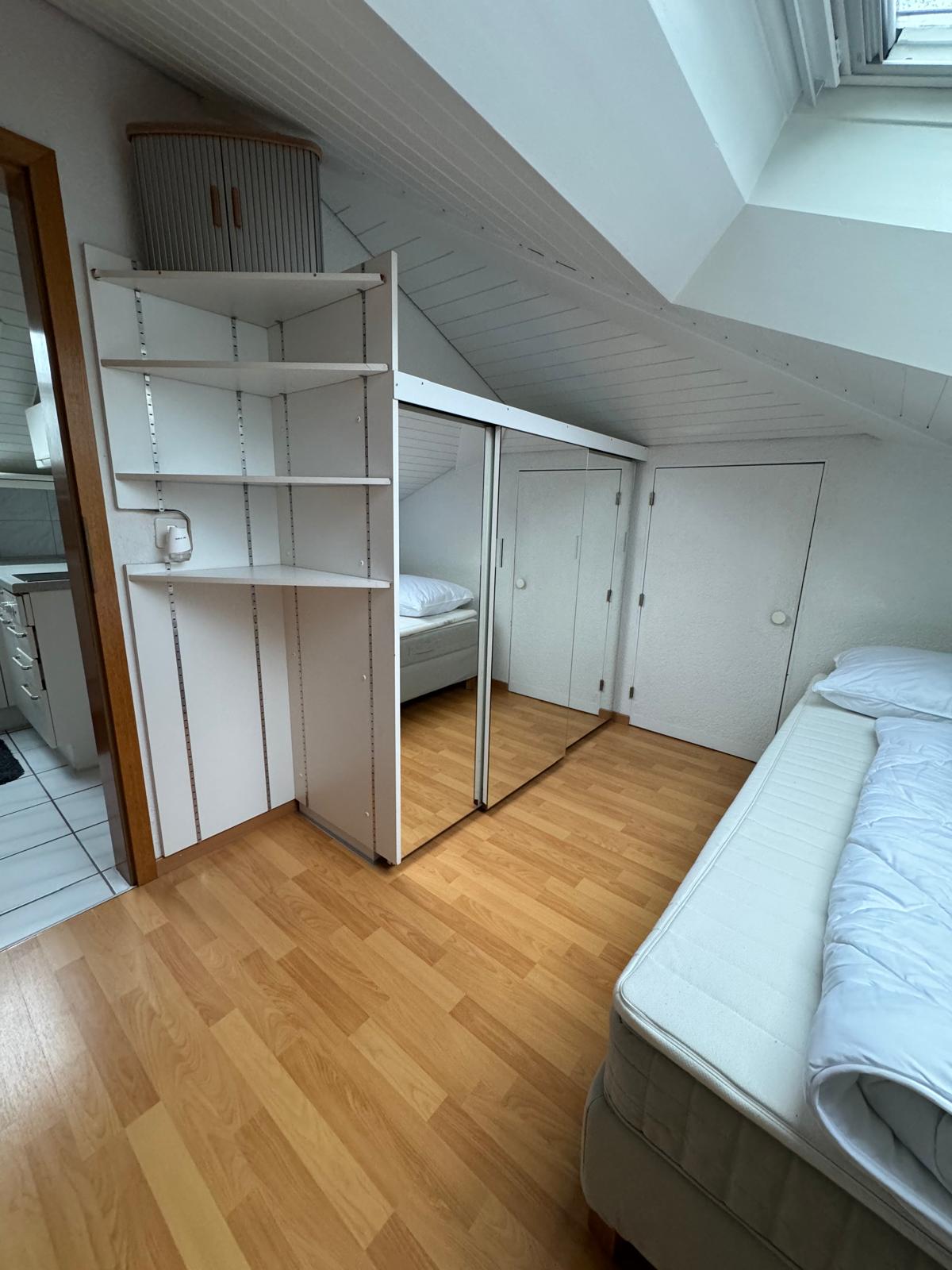 2 rooms roof flat