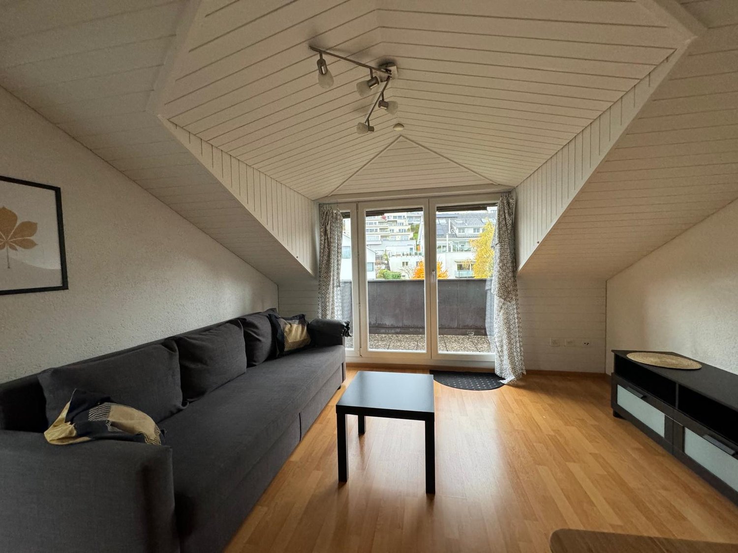 2 rooms roof flat