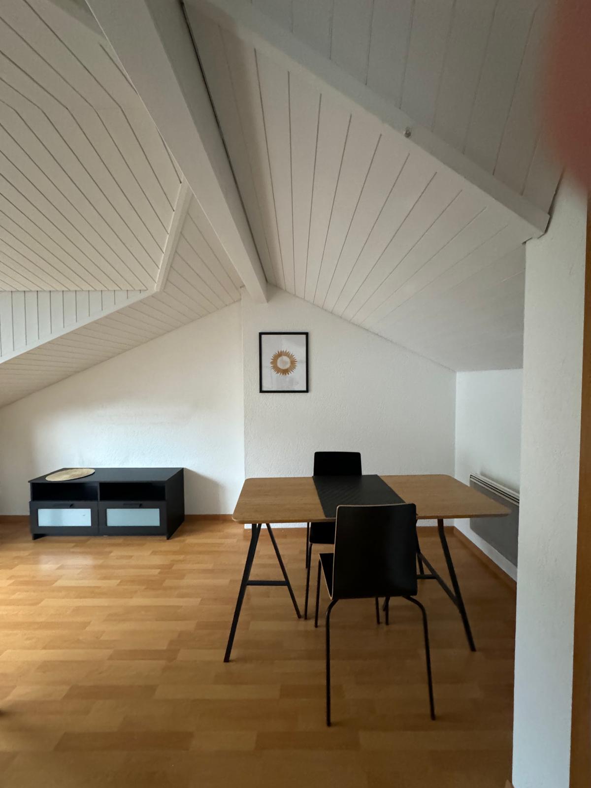2 rooms roof flat