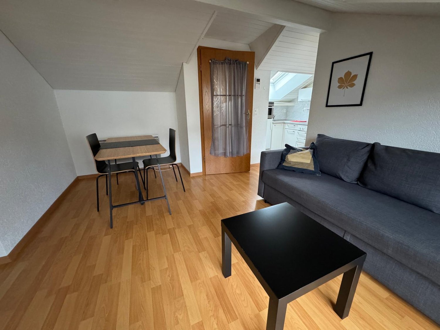 2 rooms roof flat