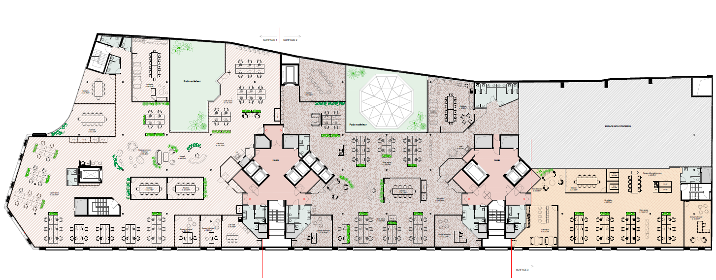 1000m² office, photo 9 sur 10