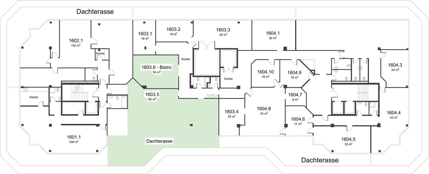 Bureau de 90m²