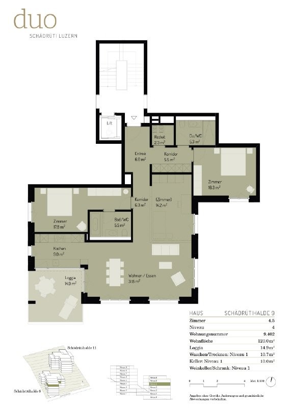 Appartement de 3 ½ pièces, photo 7 sur 7