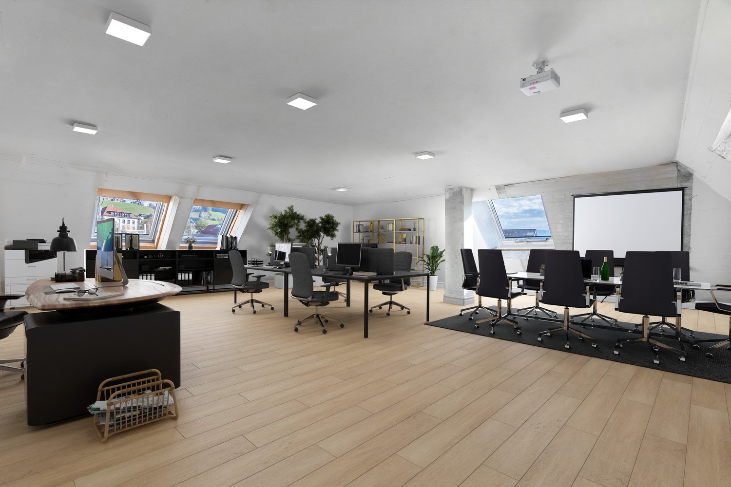 145m² office, photo 2 sur 9