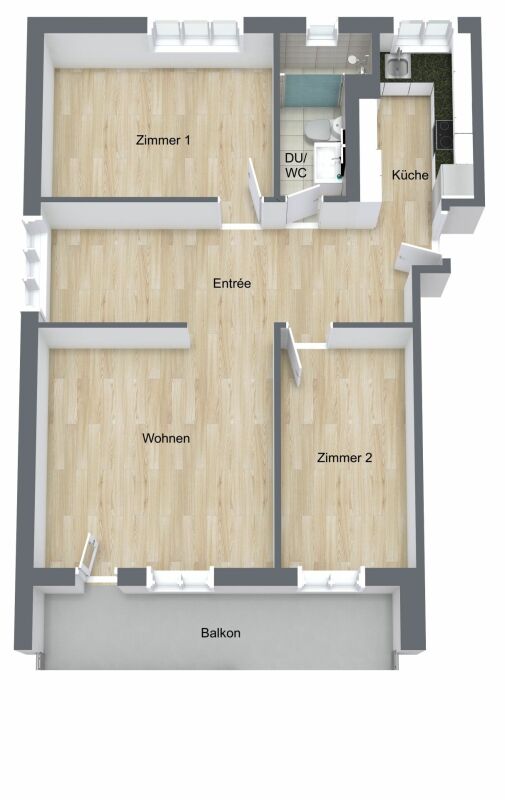Appartement de 3 ½ pièces, photo 8 sur 10