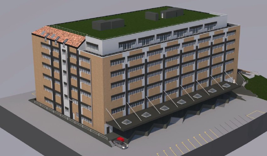 273m² industrial object