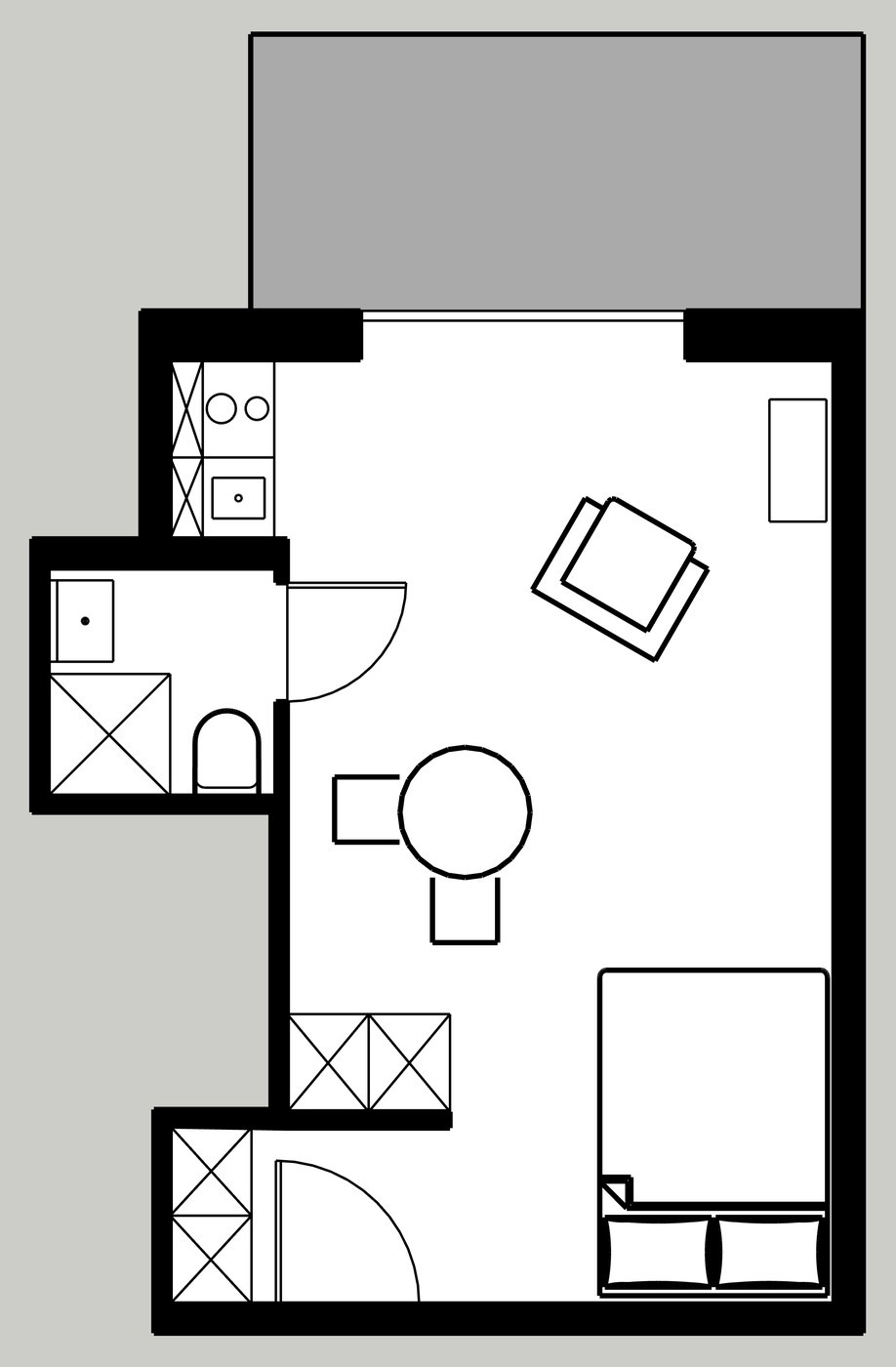 Appartement 1 ½ pièces, photo 9 sur 9