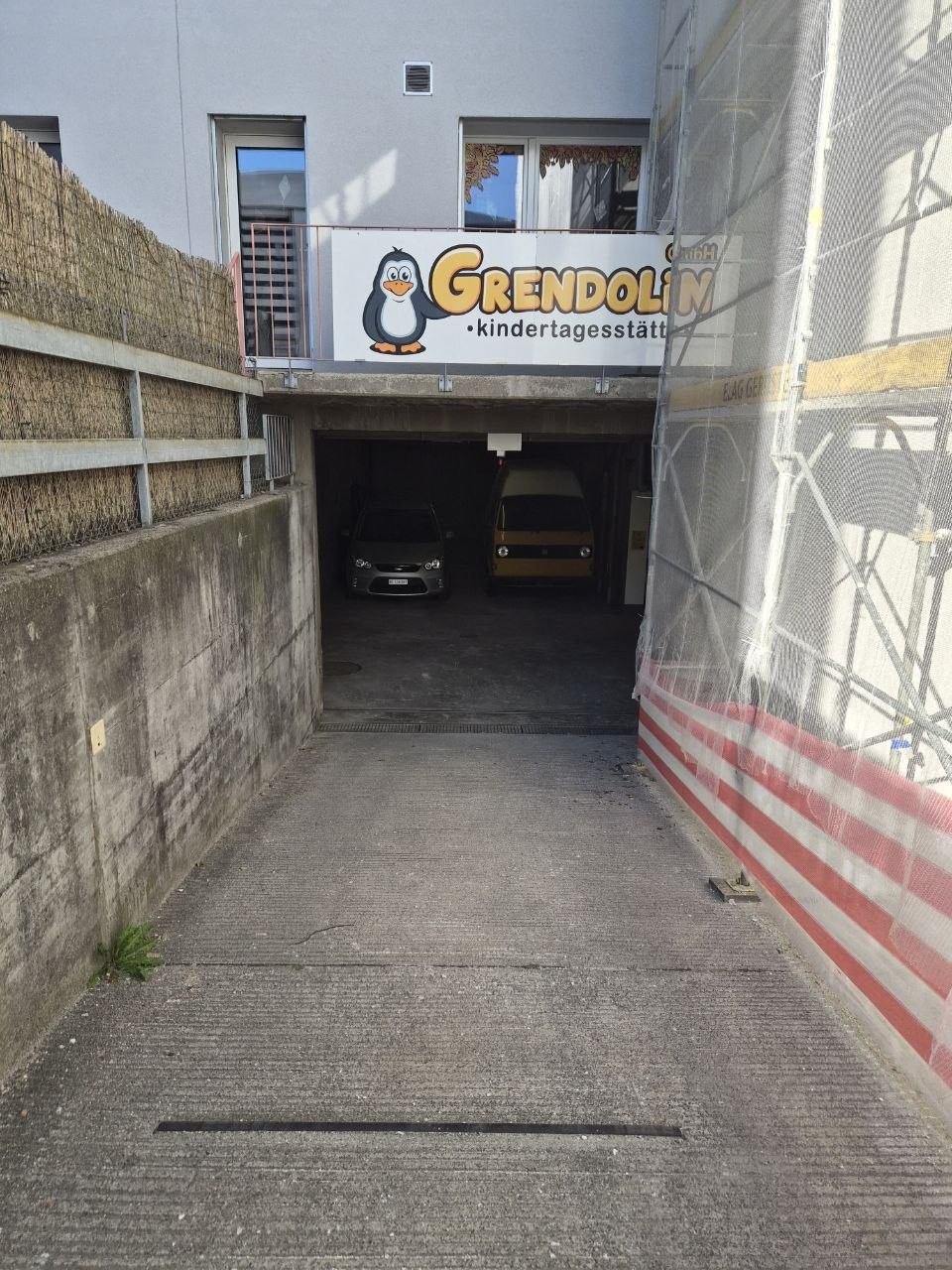 Place de parc en garage couvert