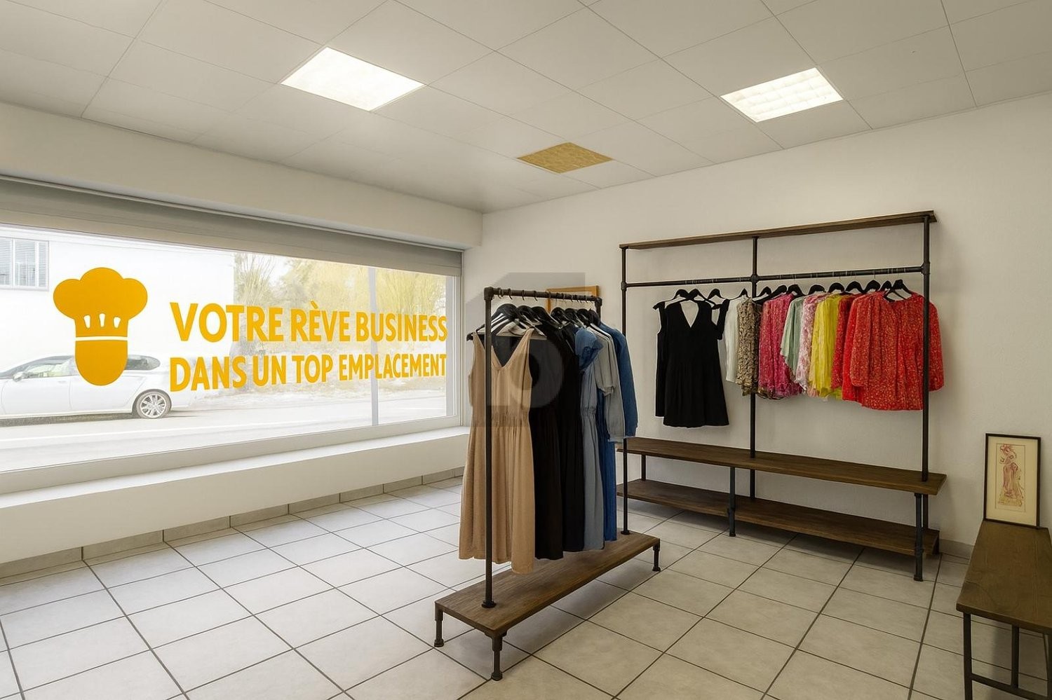 Local commercial de 110m²