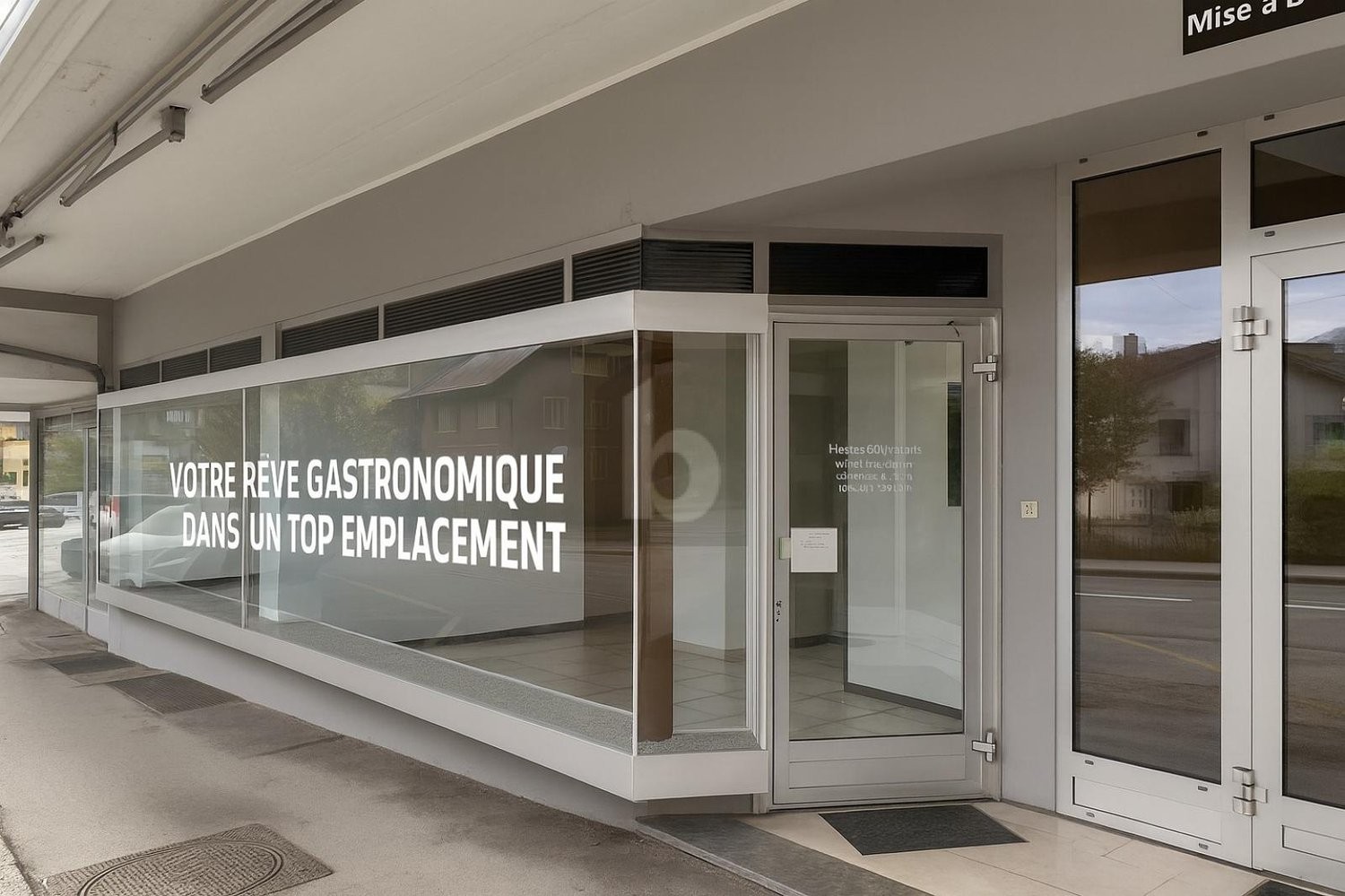 Local commercial de 110m²