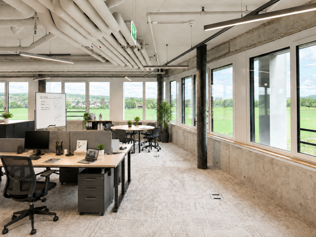 126m² bureau