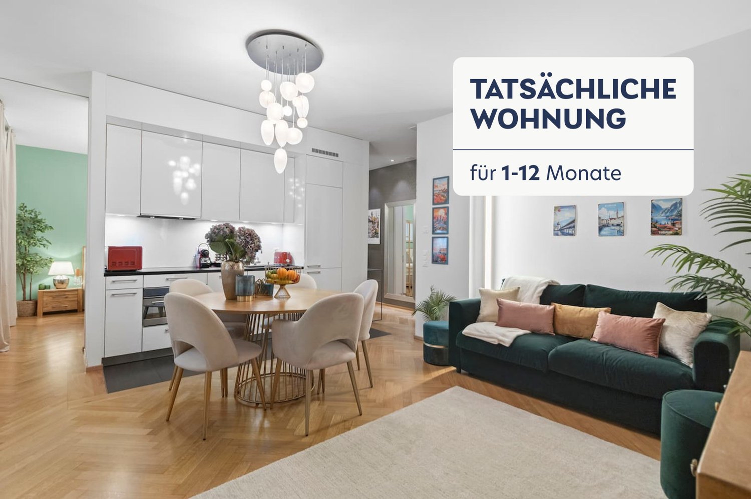 Appartement meublé de 3 pièces