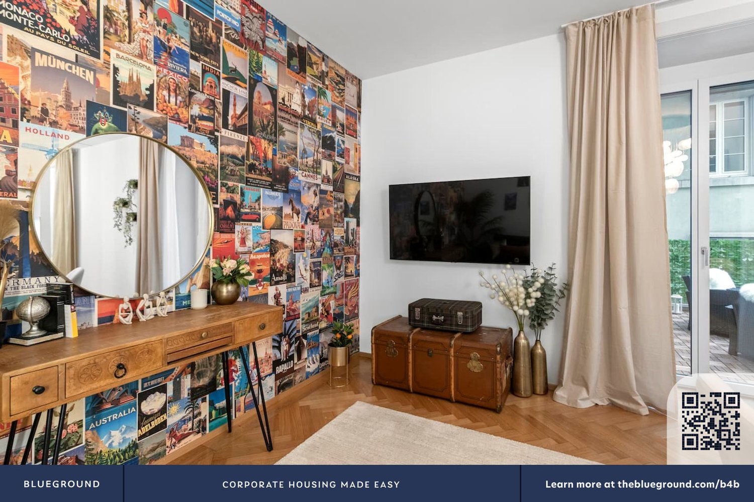 Appartement meublé de 3 pièces