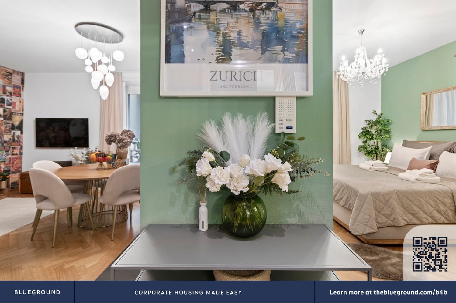Appartement meublé de 3 pièces