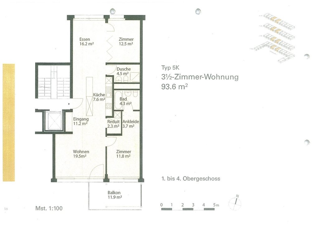 Appartement de 3 ½ pièces, photo 7 sur 8