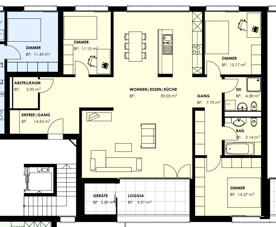 Appartement de 2 ½ pièces, photo 6 sur 6