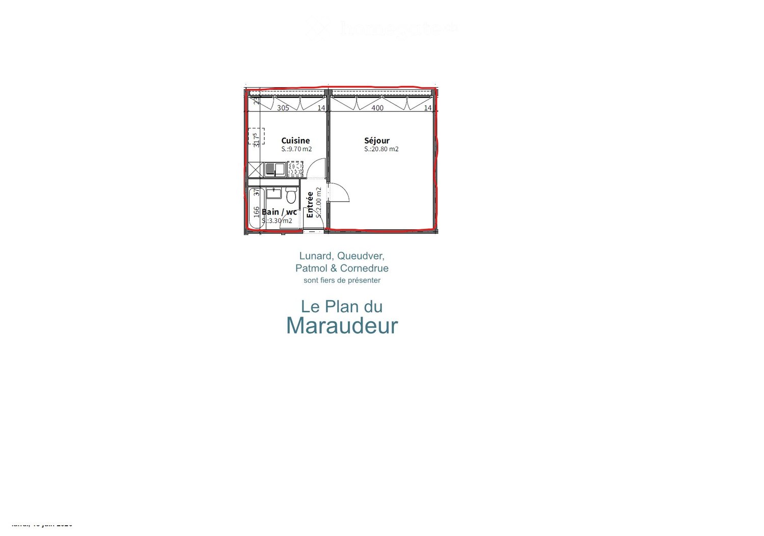 2 rooms apartment