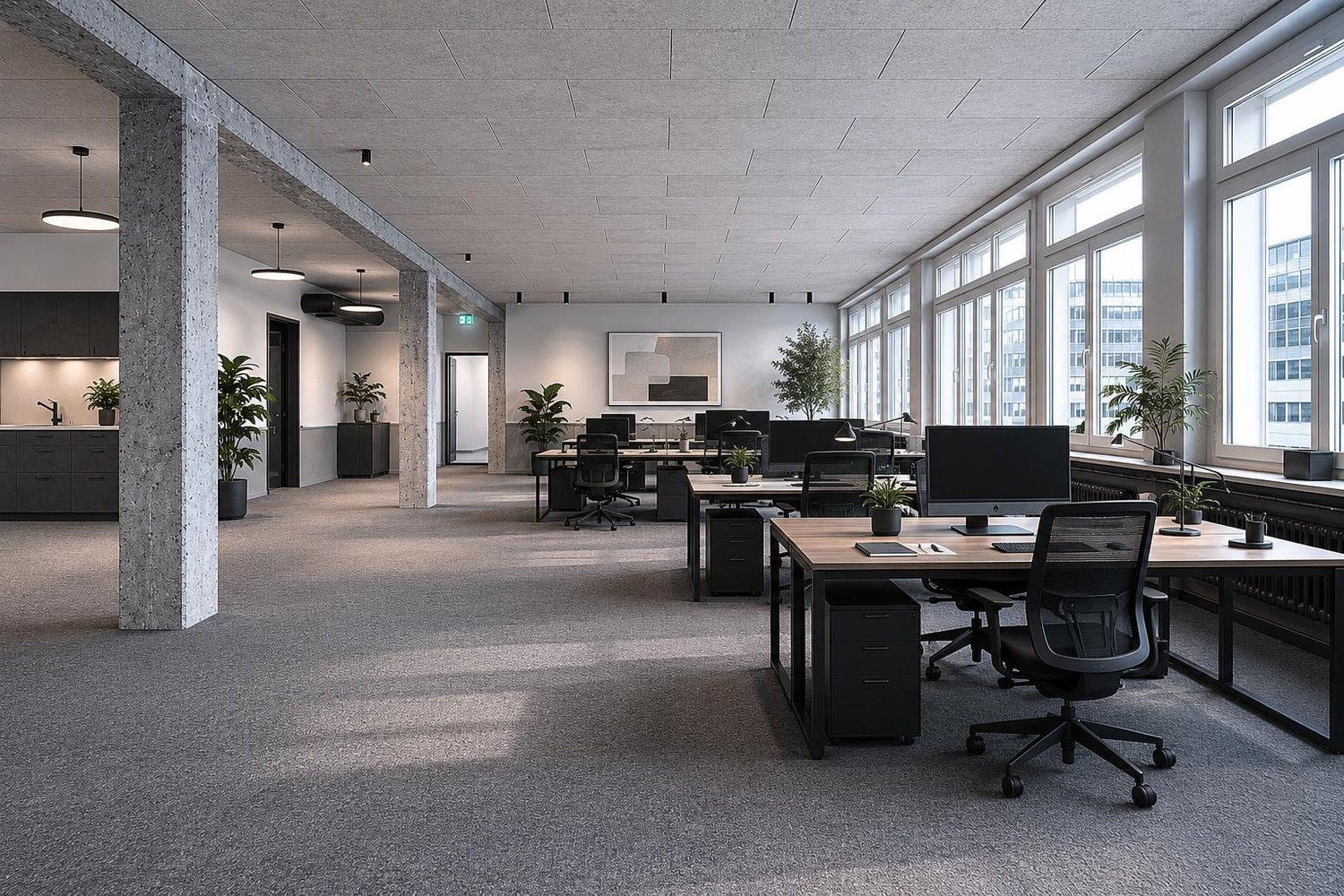 265m² bureau