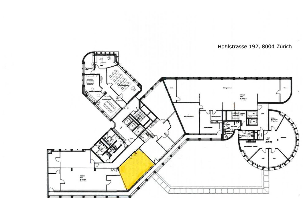 Bureau de 52m²