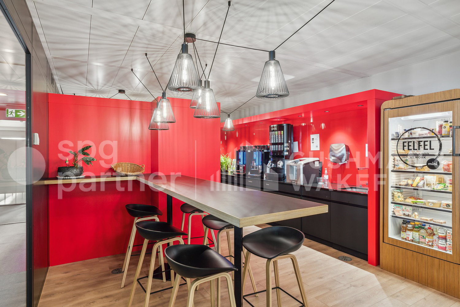 1448m² office