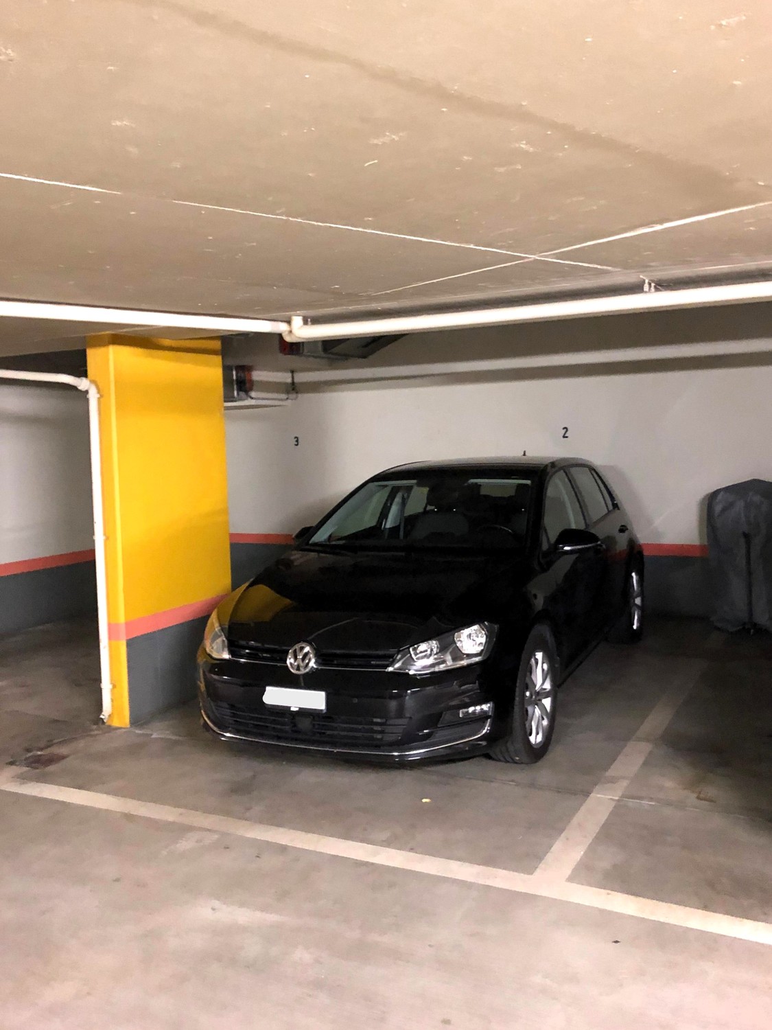 Place de parc souterrain de 14m²