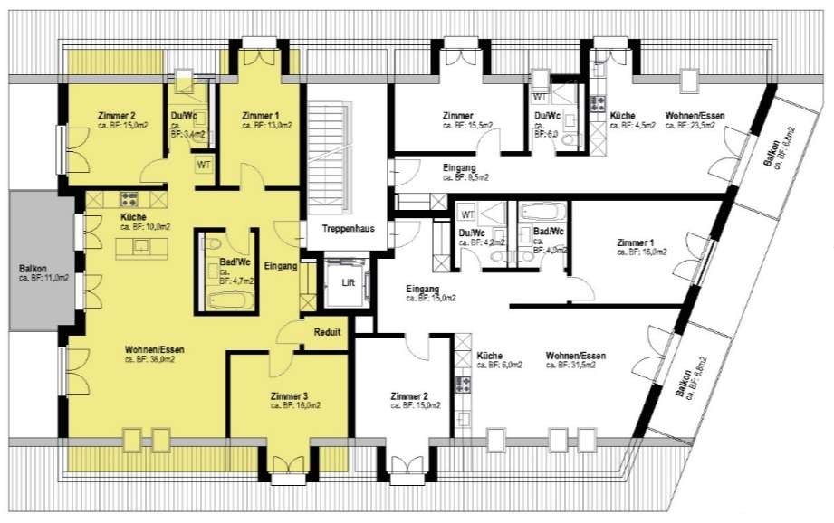 Appartement de 4 ½ pièces, photo 5 sur 7