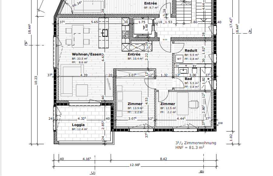 Appartement de 2 ½ pièces, photo 9 sur 10