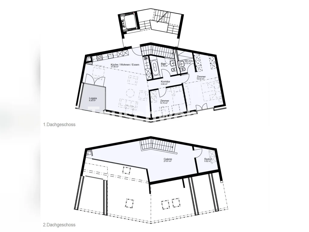 4 ½ pièces duplex, photo 8 sur 10