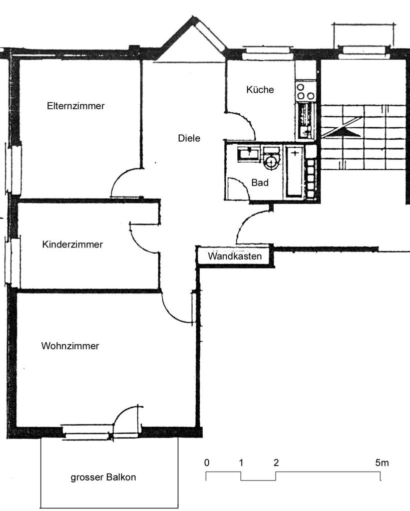 Appartement de 3 ½ pièces