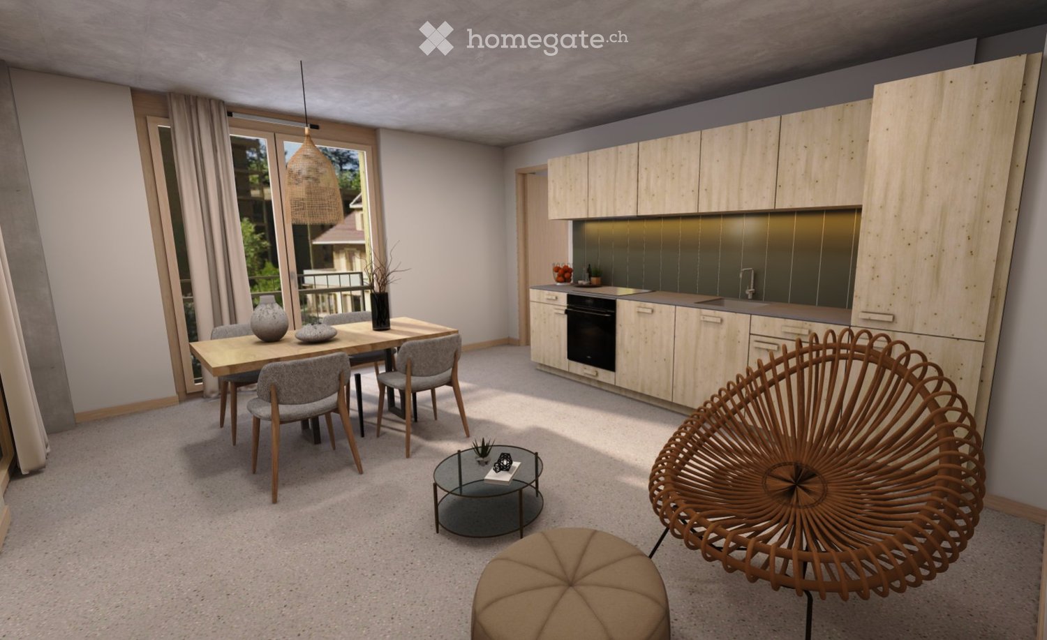 3 rooms apartment
