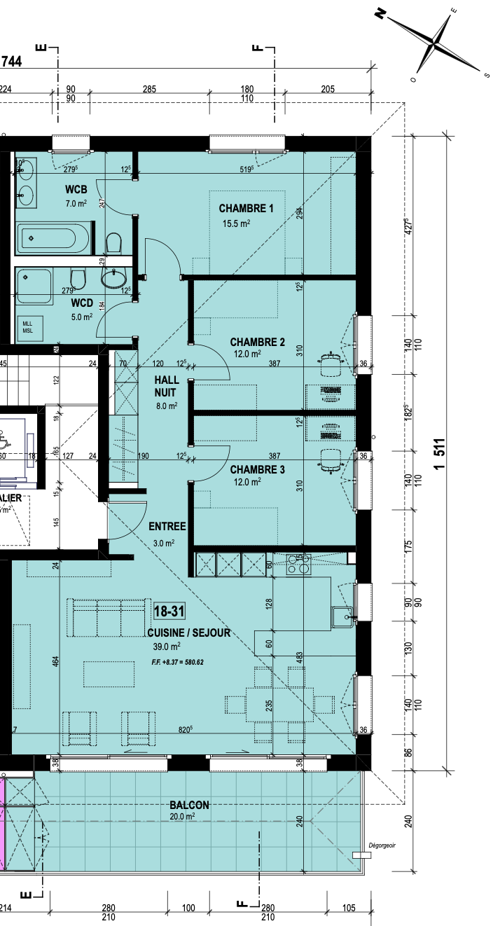 4 ½ rooms apartment, photo 7 sur 7