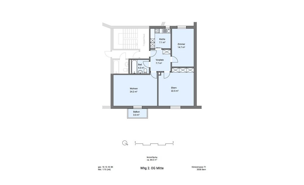 Appartement de 3 pièces, photo 7 sur 7