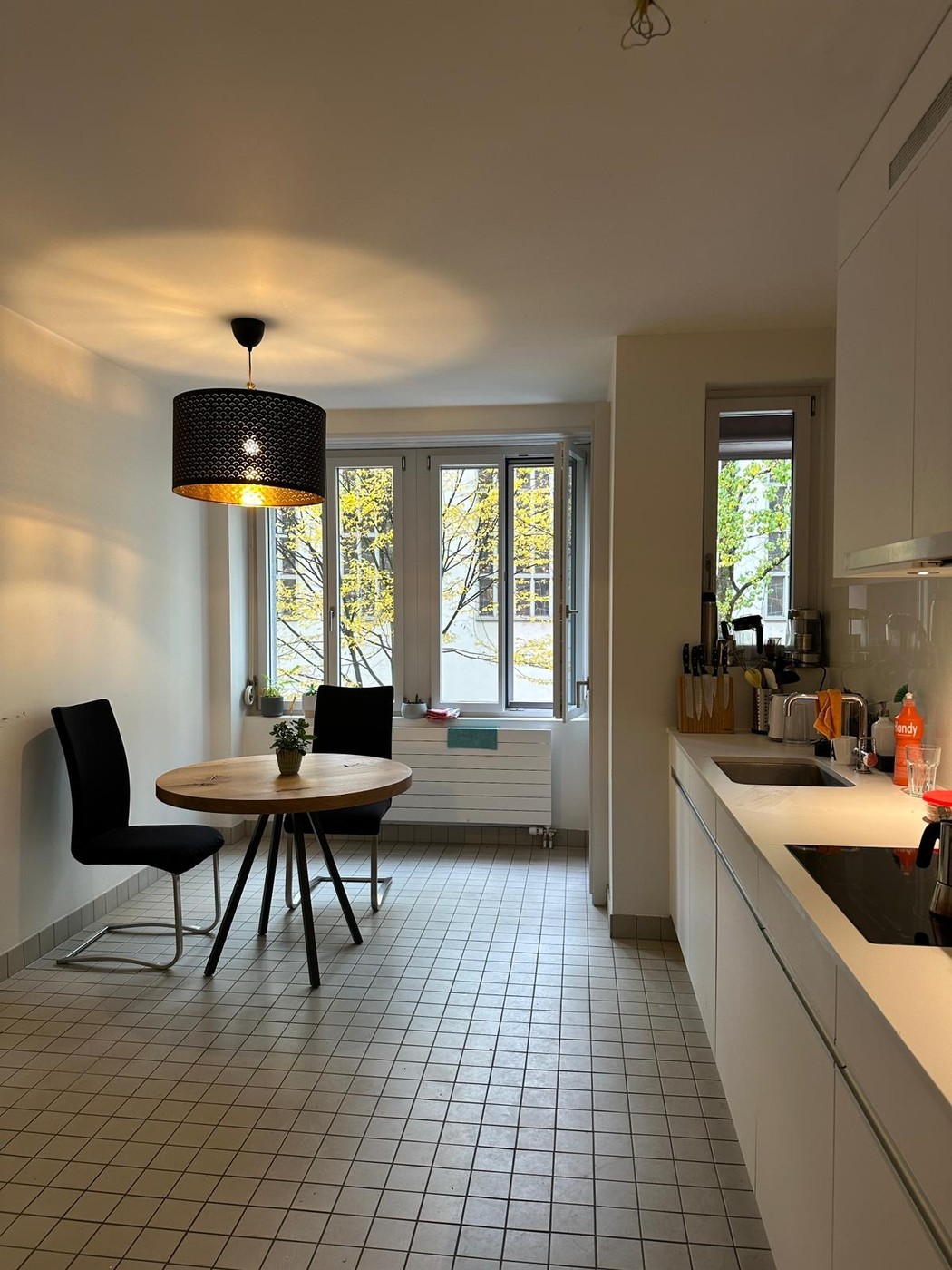 Chambre en colocation en raison d'un voyage à l'étranger du 16 octobre au 14 novembre 2026 dans une colocation de 4 personnes près de la gare de Lucerne. L'appartement et la chambre sont entièrement meublés. L'appartement dispose d'un salon de 28m2, d'une grande cuisine moderne, d'un balcon et d'une