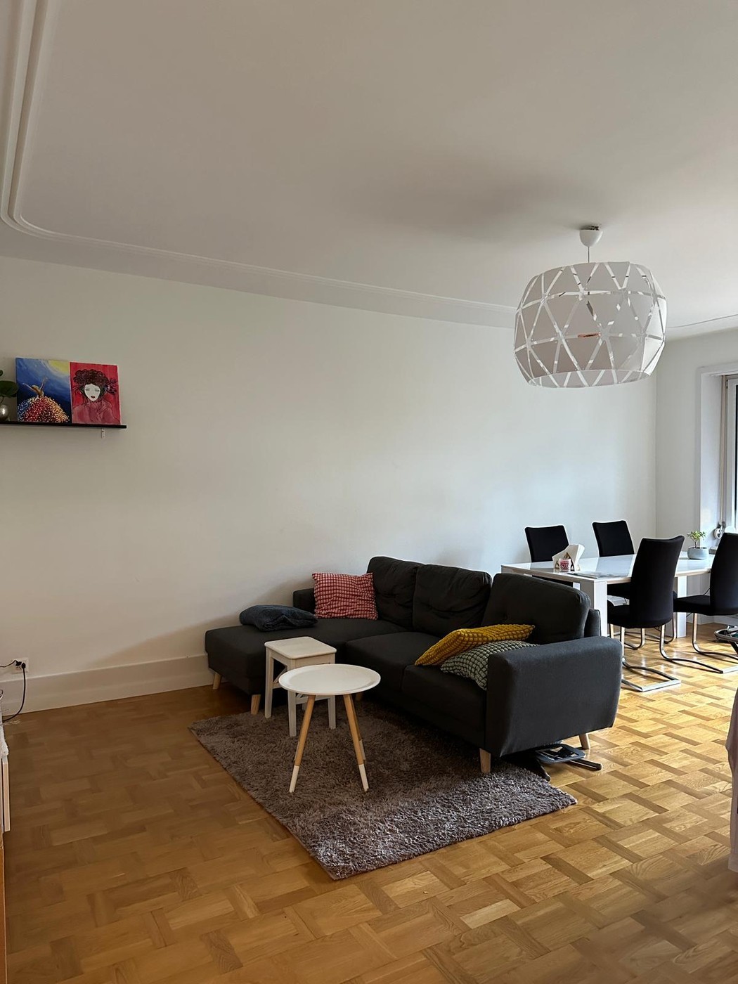 Chambre en colocation en raison d'un voyage à l'étranger du 16 octobre au 14 novembre 2026 dans une colocation de 4 personnes près de la gare de Lucerne. L'appartement et la chambre sont entièrement meublés. L'appartement dispose d'un salon de 28m2, d'une grande cuisine moderne, d'un balcon et d'une