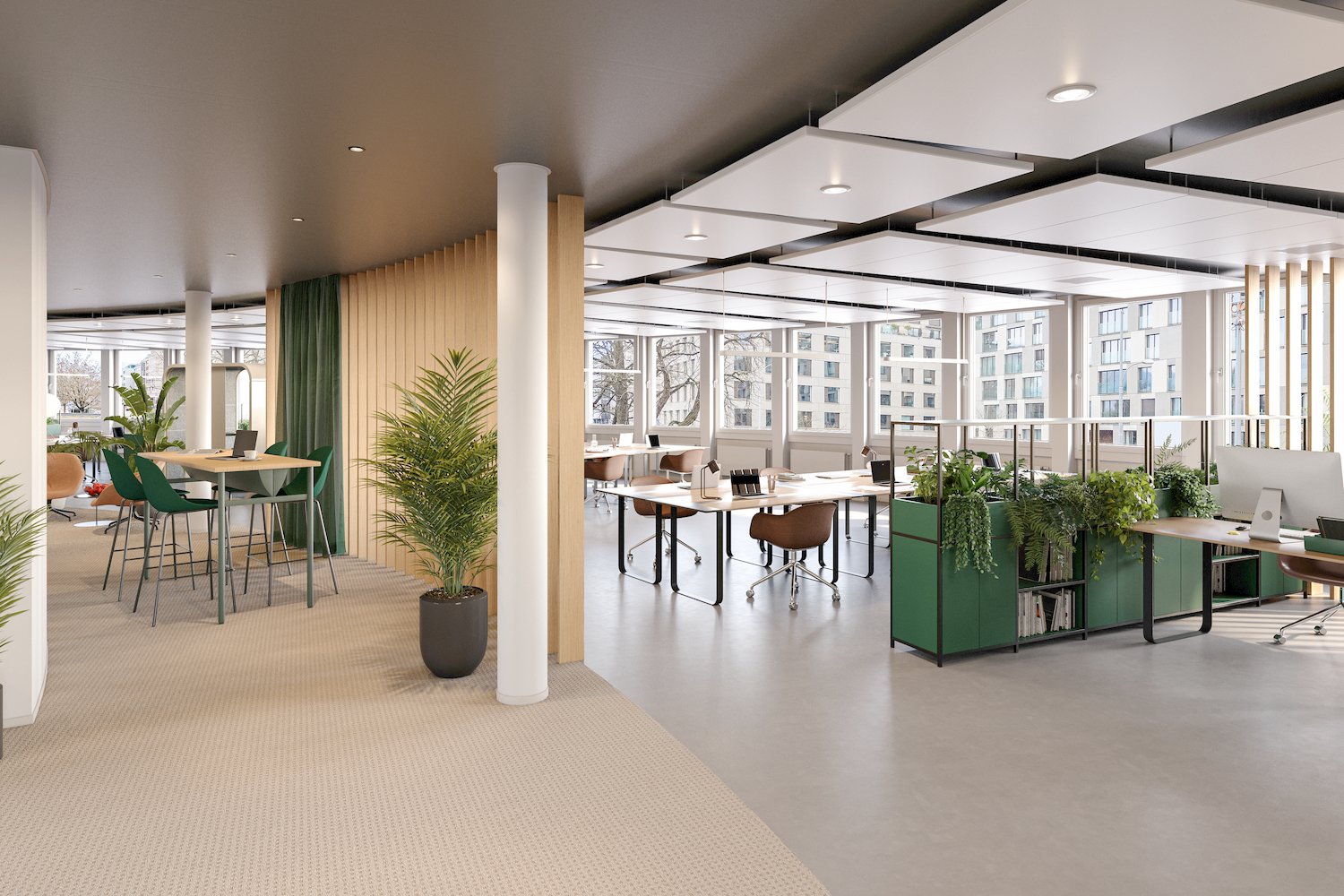 590m² bureau