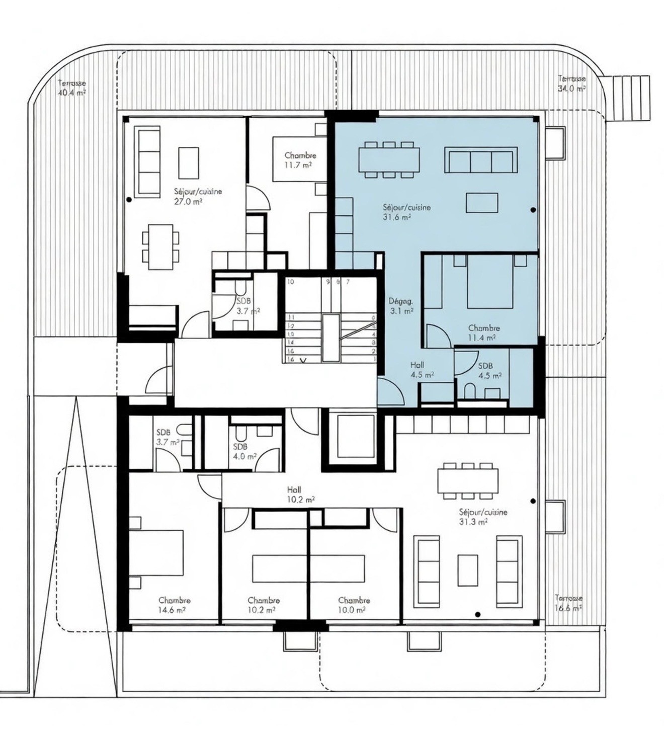 2 ½ rooms apartment, photo 3 sur 5