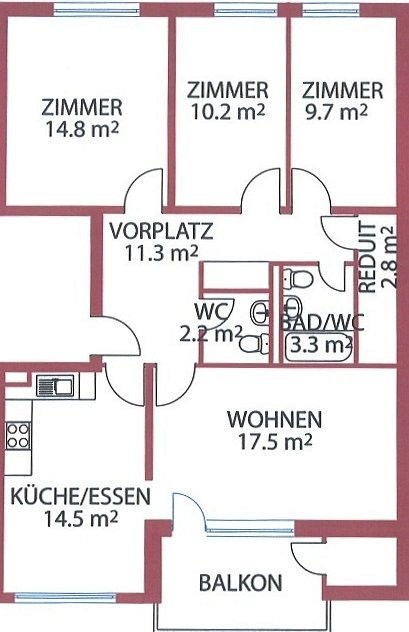 Appartement de 4 ½ pièces, photo 10 sur 10