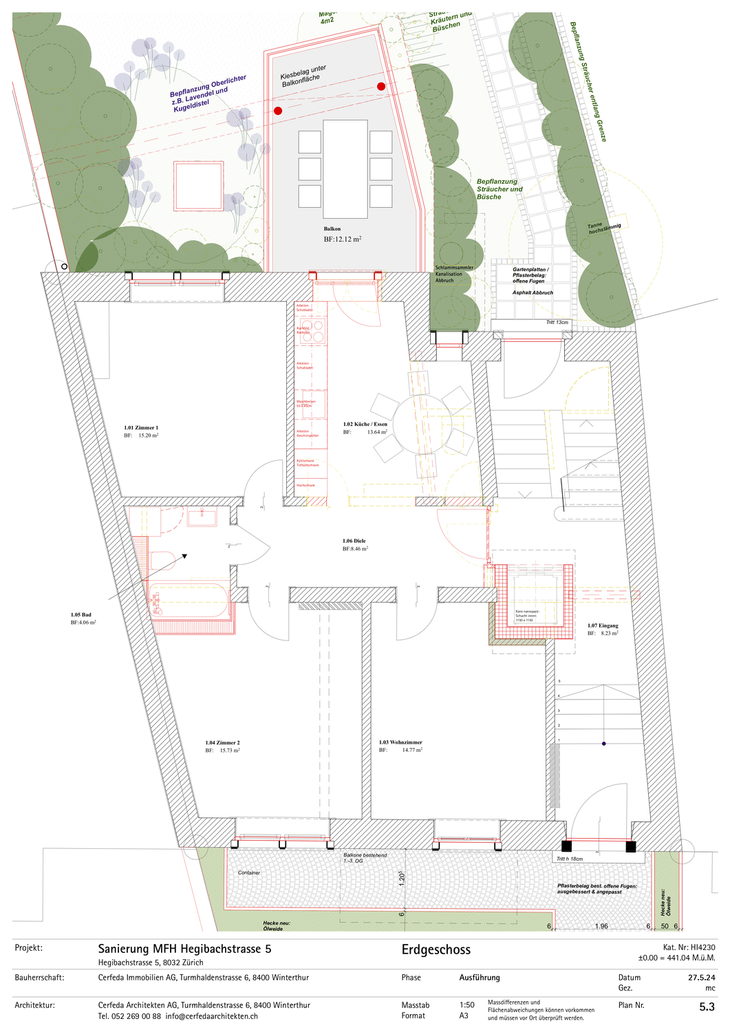 Appartement de 3 ½ pièces
