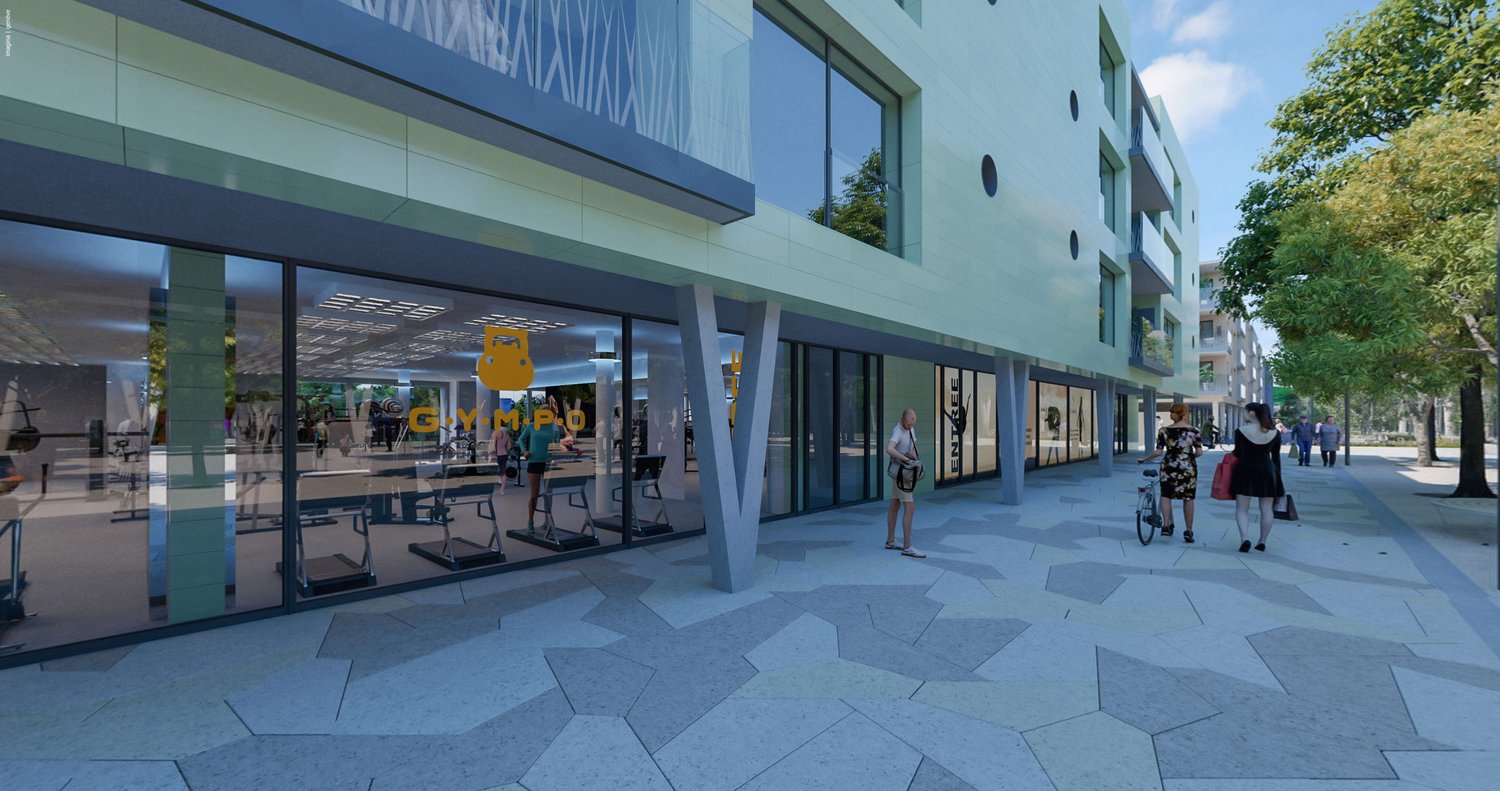 150m² office