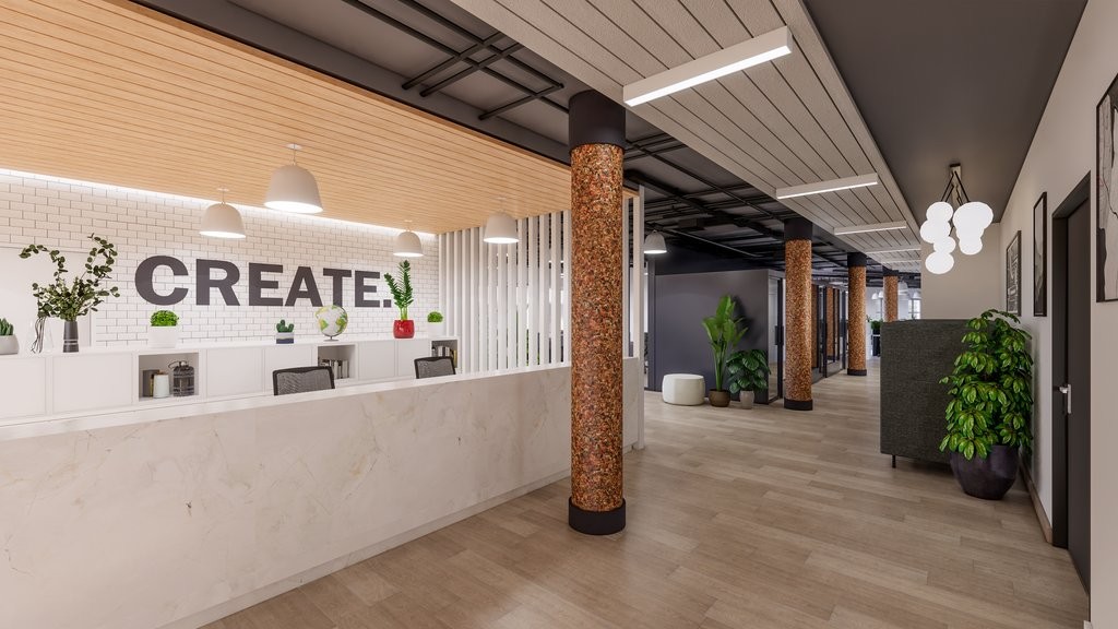 510m² office