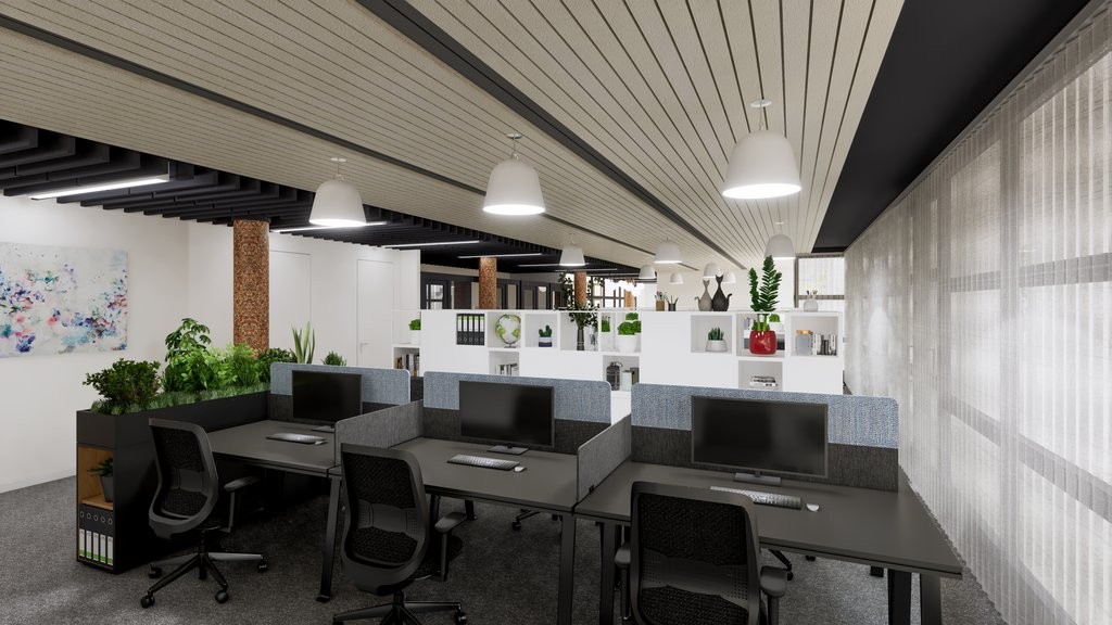 510m² office