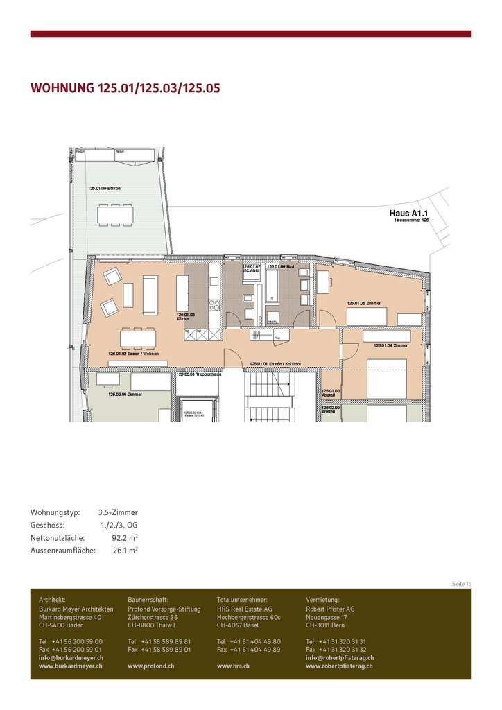 Appartement de 3 ½ pièces, photo 7 sur 8