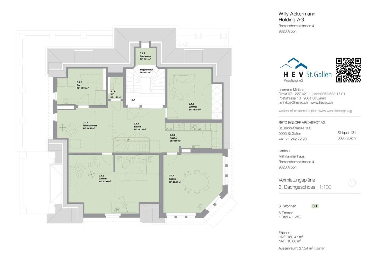 6 pièces appartement, photo 10 sur 10